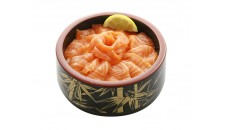 C1 chirashi saumon sur riz vinaigré (en tranche)